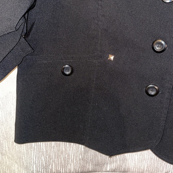 Black Button up Contempo blazer - Picture 5 of 9